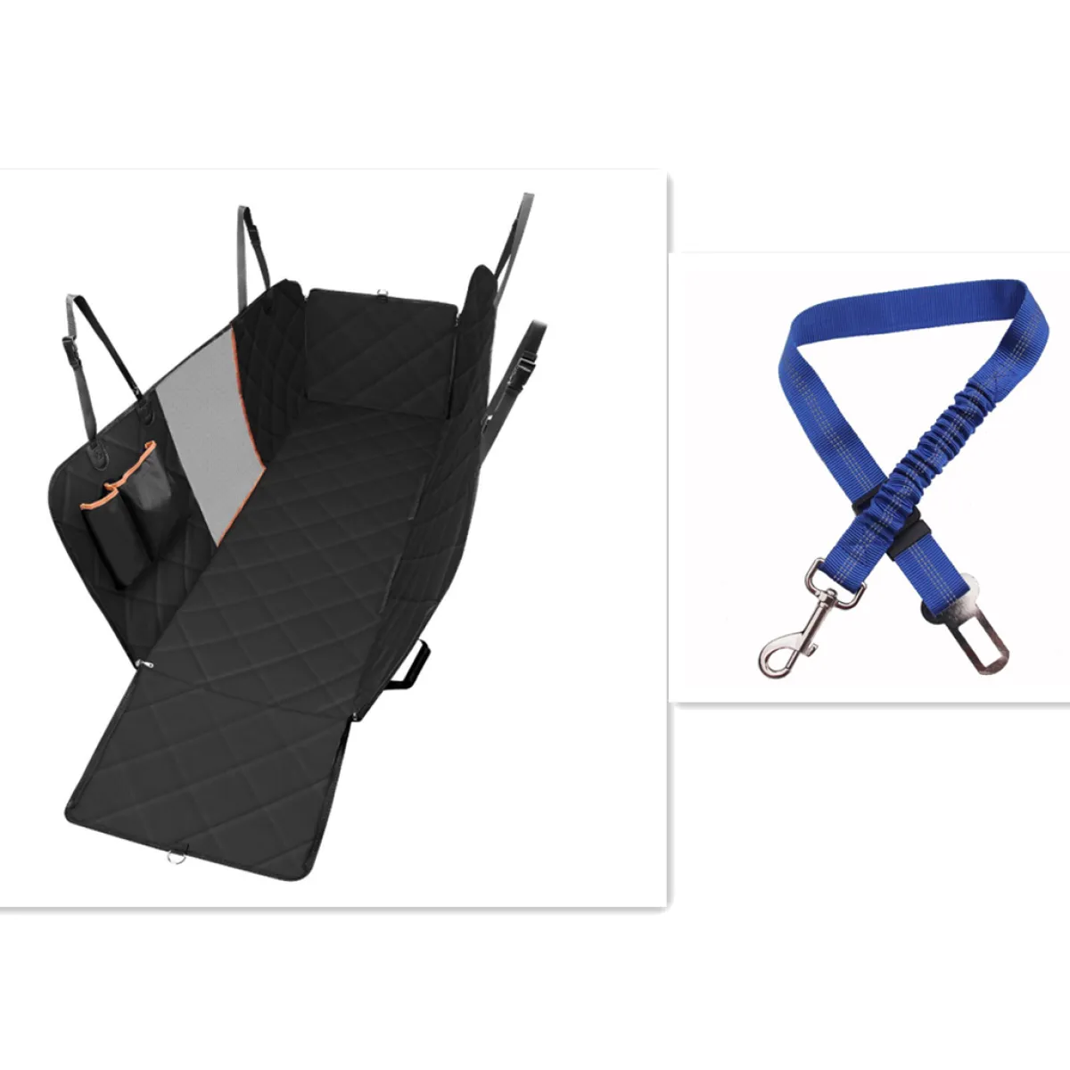 Pet Hammock Car Seat with Mesh Window