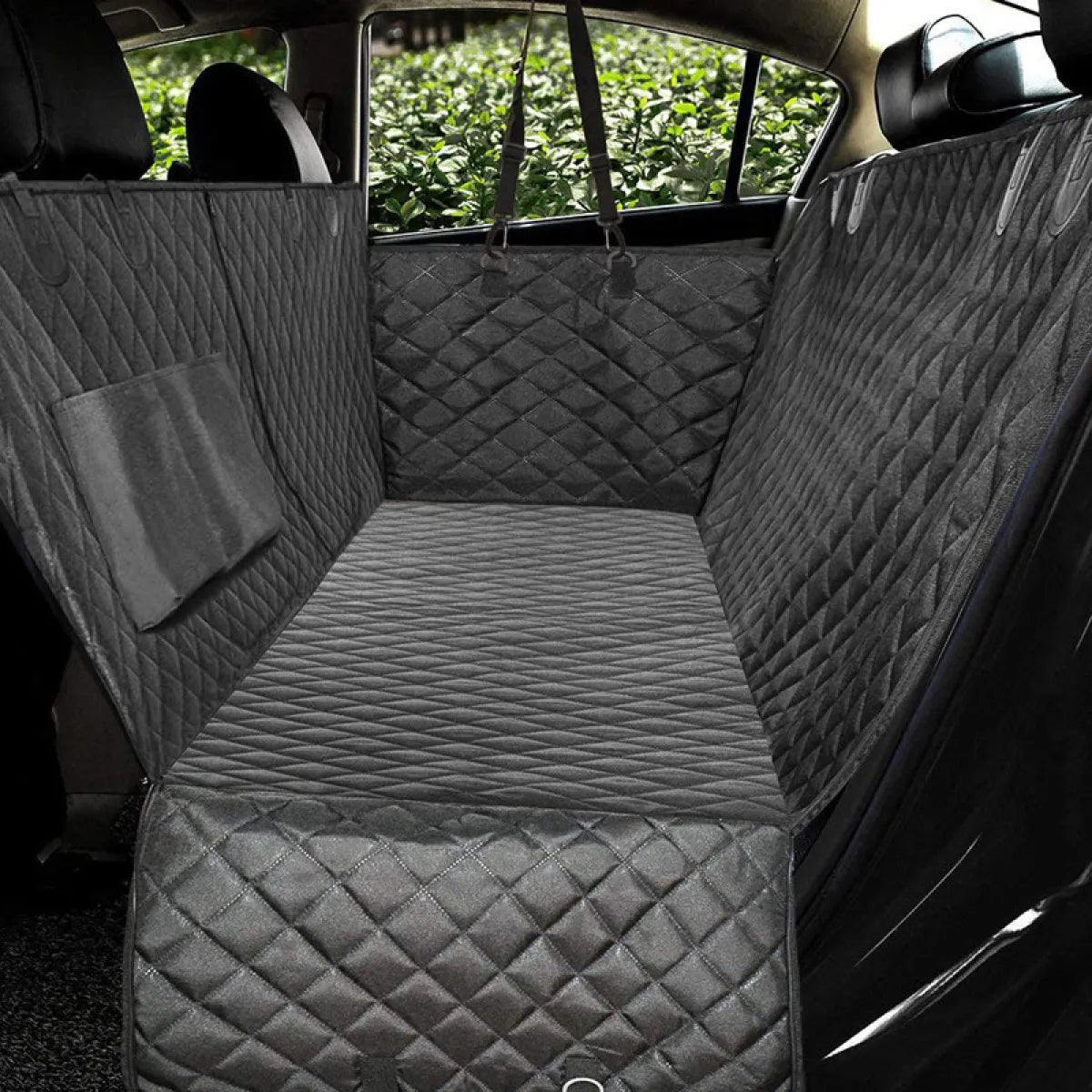 Pet Hammock Car Seat with Mesh Window