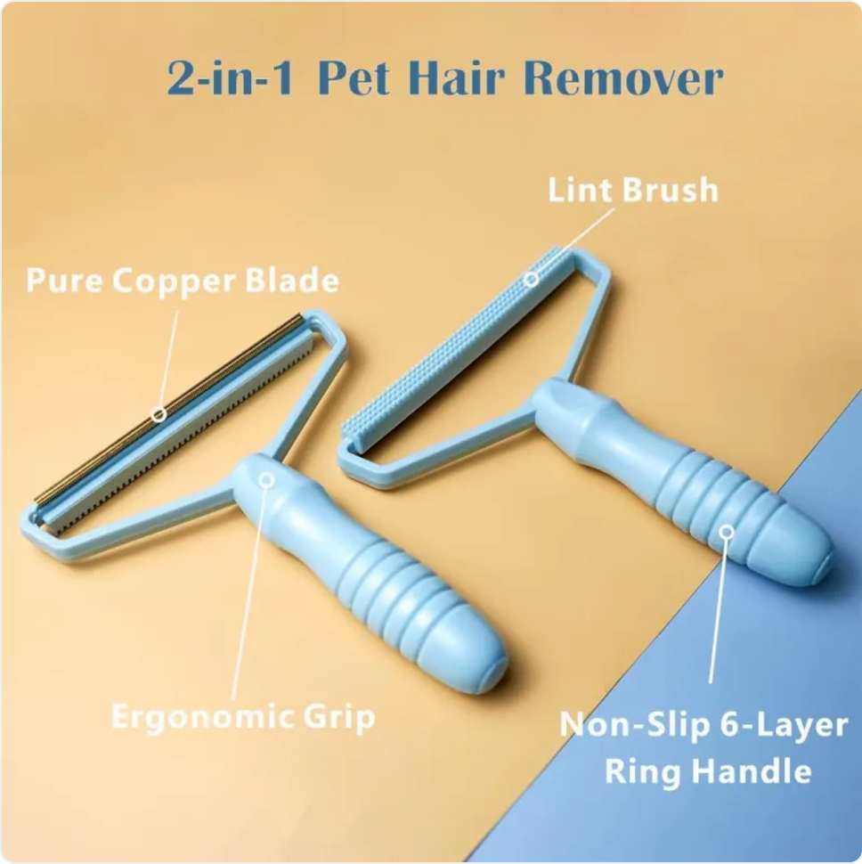 PawVeil FurGlide™ — Reusable Pet Hair Remover for Couches, Cars & Clothes