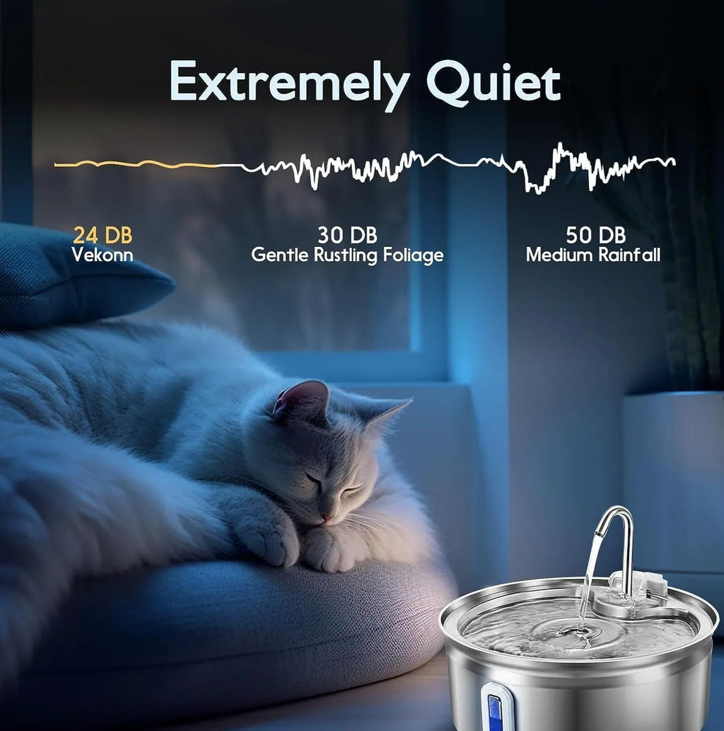 SmartFlow Pet Hydrator with Steel Tap