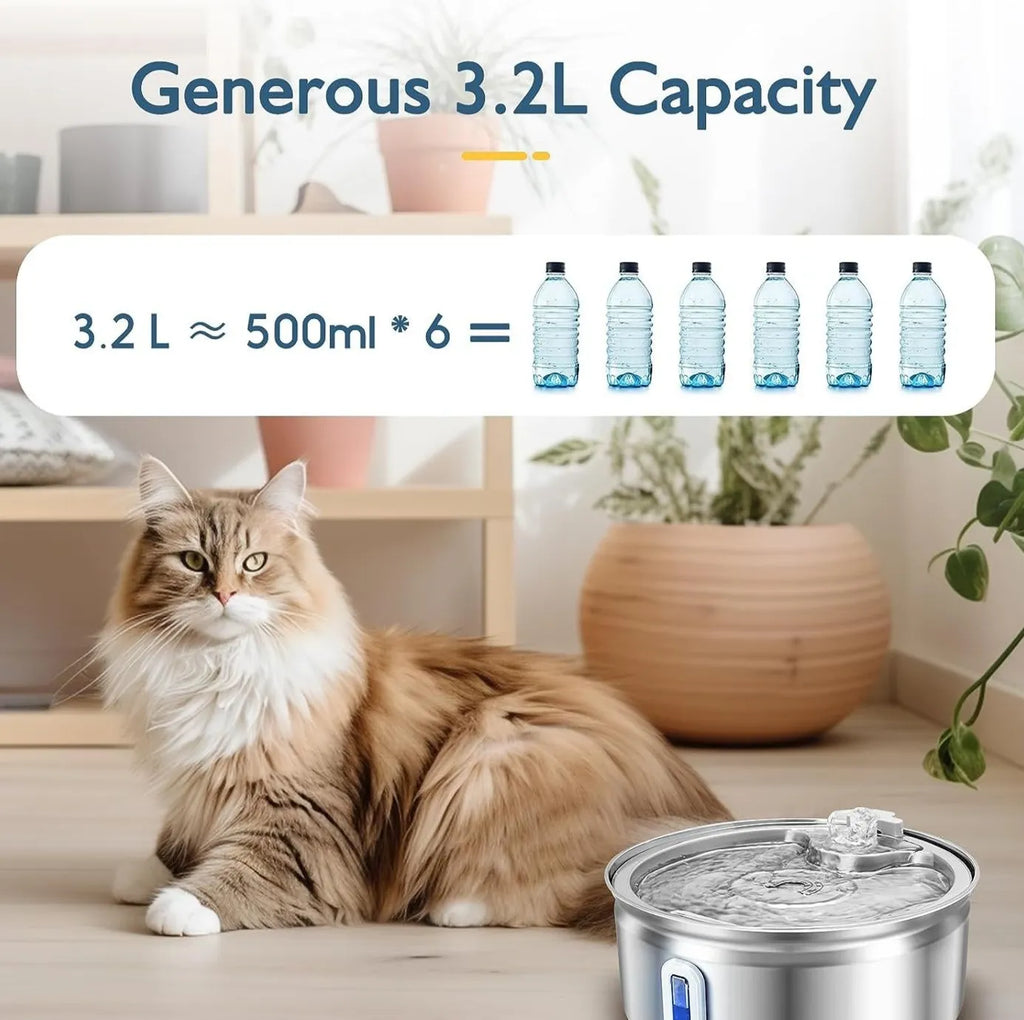SmartFlow Pet Hydrator with Steel Tap