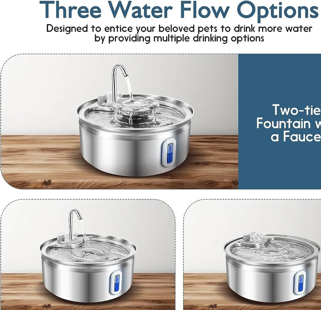 SmartFlow Pet Hydrator with Steel Tap